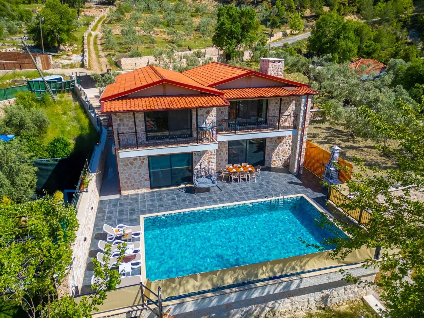 Villa Andif, Kaş — muhafazakâr villa