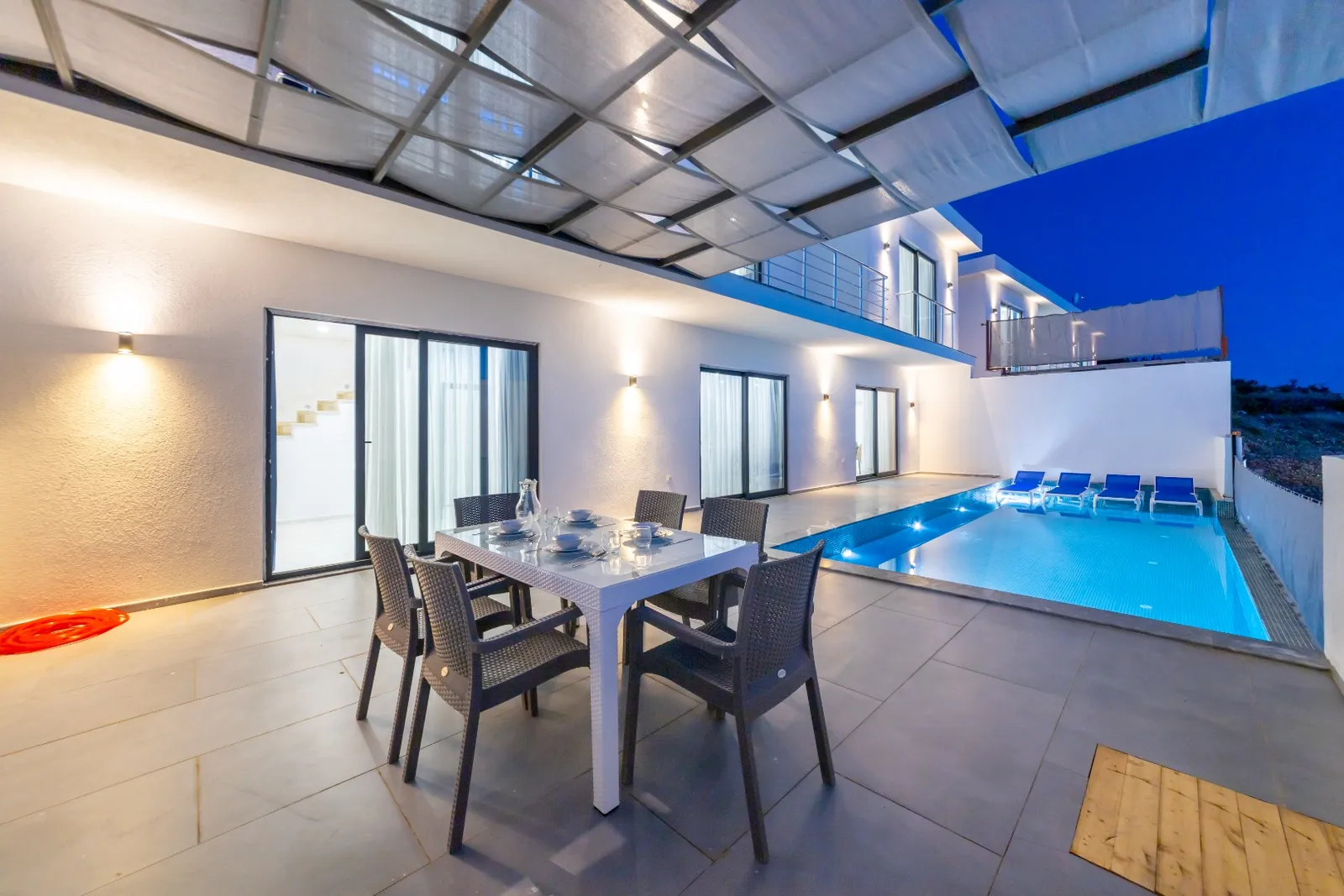 Villa Benetti 3, Kaş — muhafazakâr villa