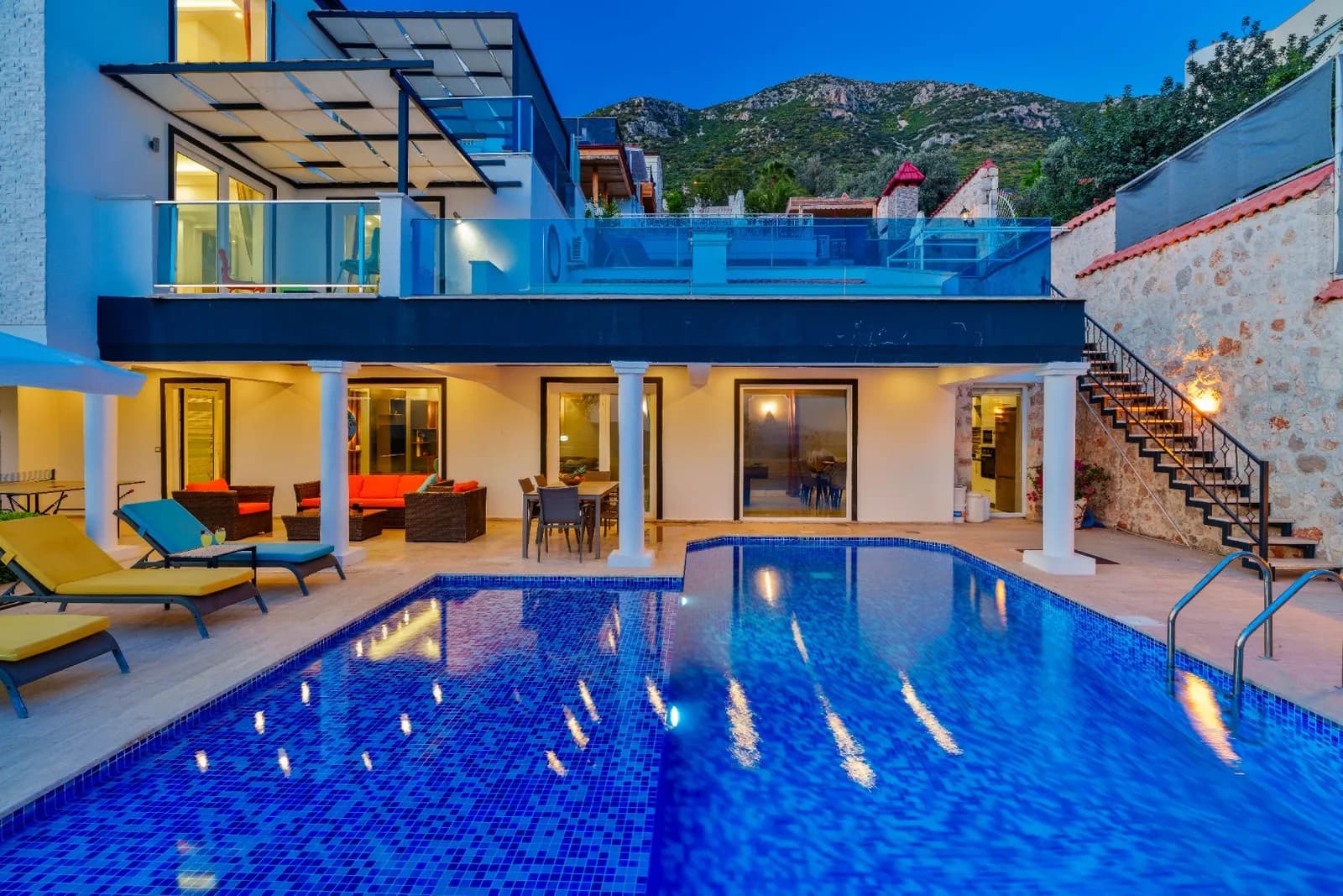 Villa Melissa, Kaş — muhafazakâr villa