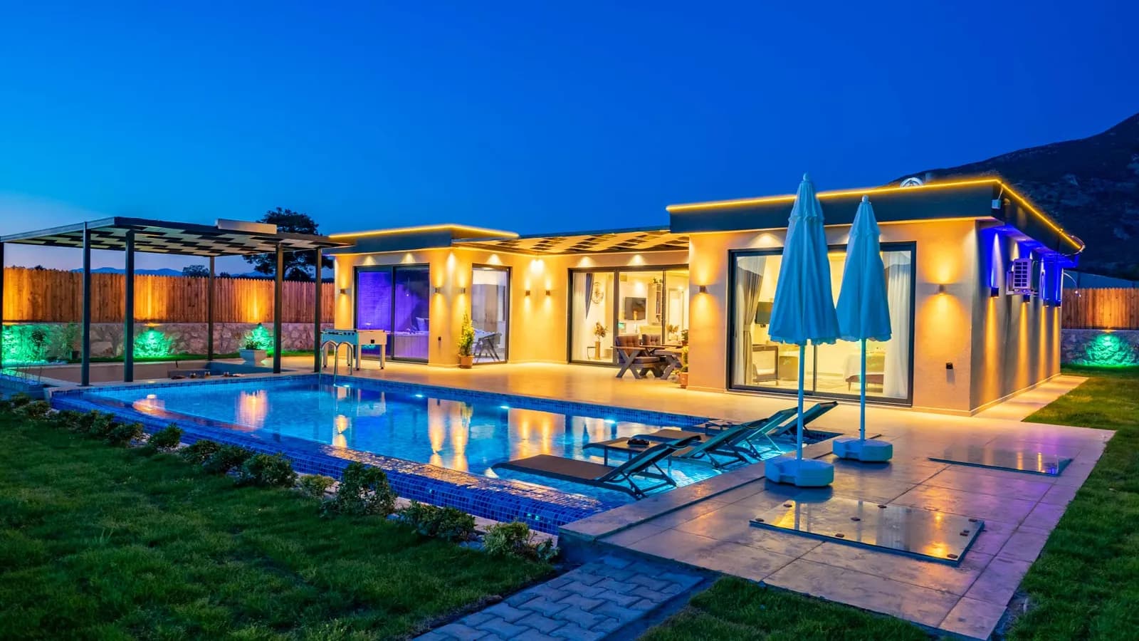 Villa Ponte, Kaş — muhafazakâr villa