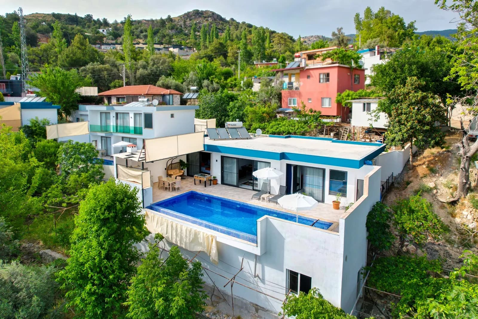 Villa Yudum, Kaş — muhafazakâr villa